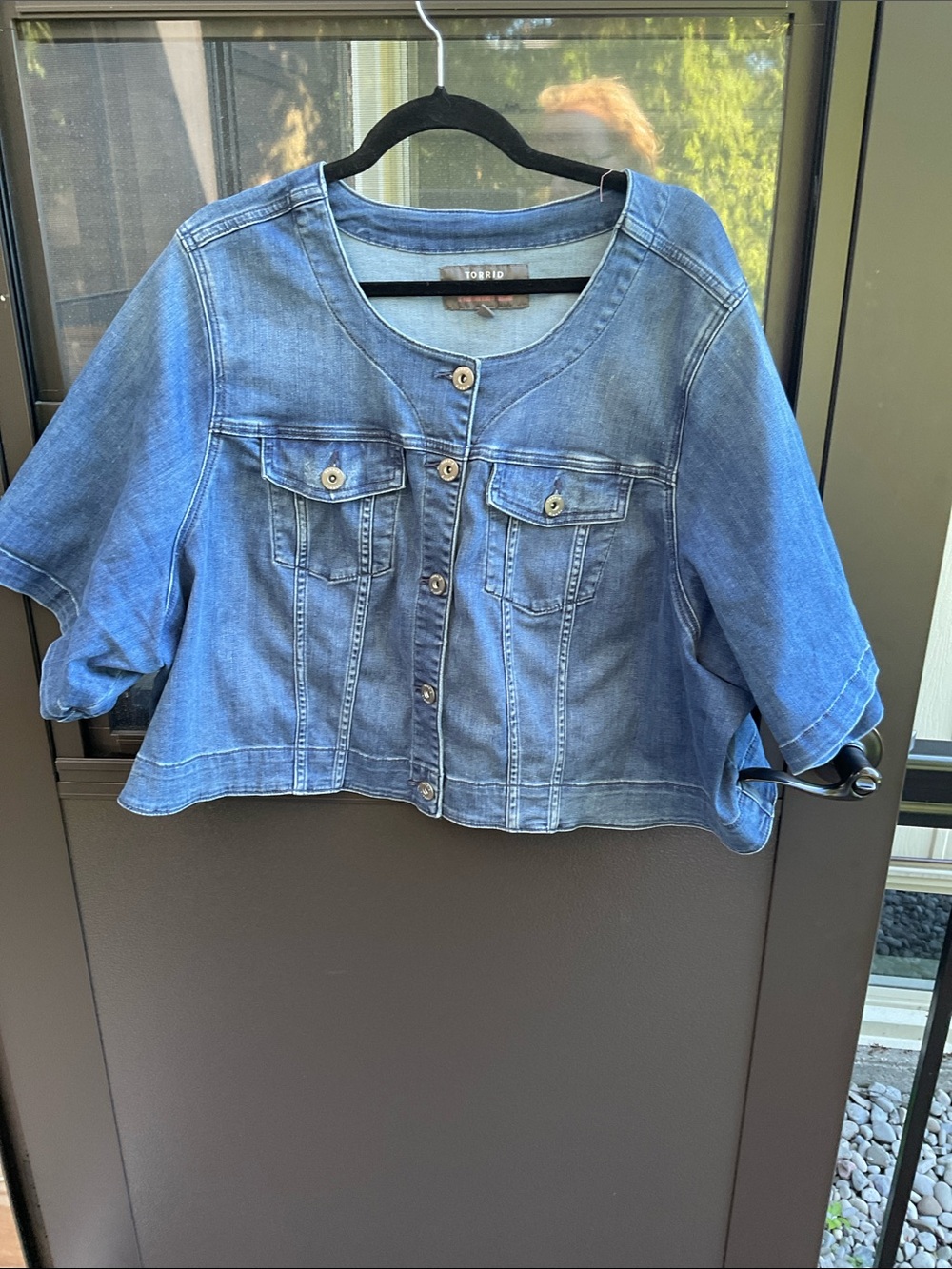torrid Indigo Cropped Denim Jacket